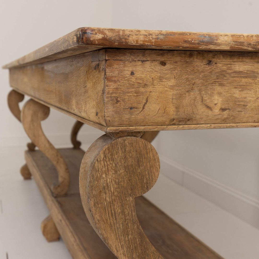 11_2094_19th_century_french_natural_oak_drapers_table_14
