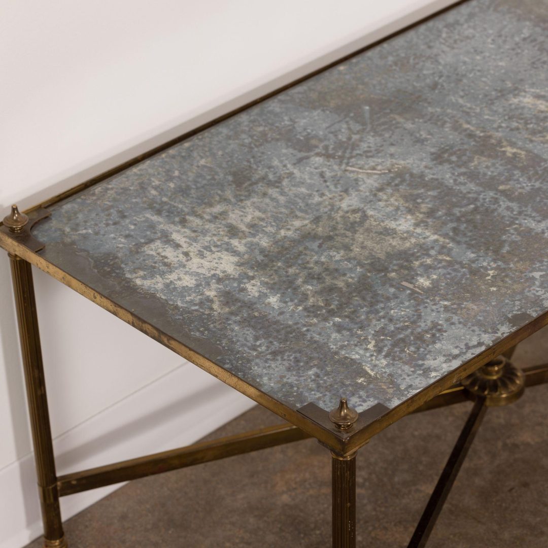 12_1719_French_Hollywood_Regency_Style_eglomise_mirrored_top_brass_cocktail_table_12
