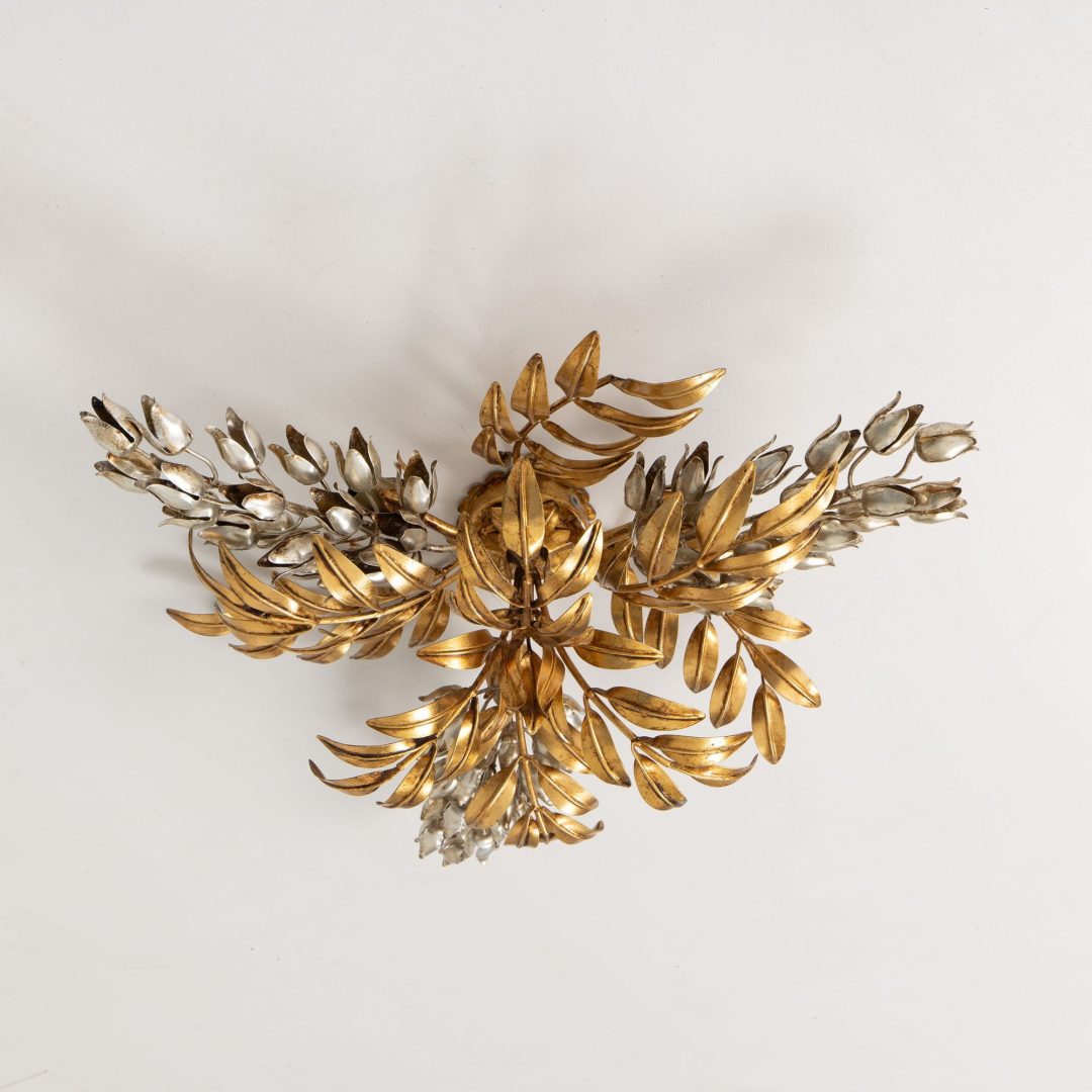 12_2327_Midcentury_German_hans_kogl_gold_and_silver_leaf_sconce_or_ceiling_light-0004