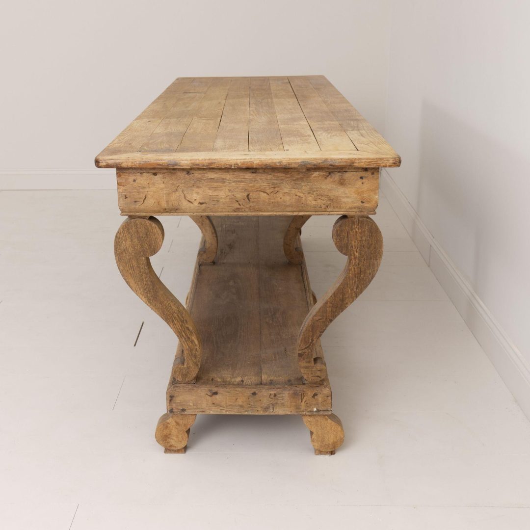 13_2094_19th_century_french_natural_oak_drapers_table_5