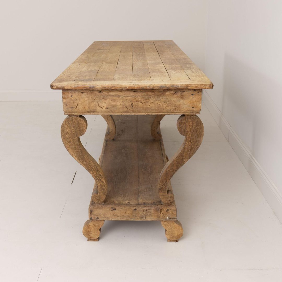 13_2094_19th_century_french_natural_oak_drapers_table_5