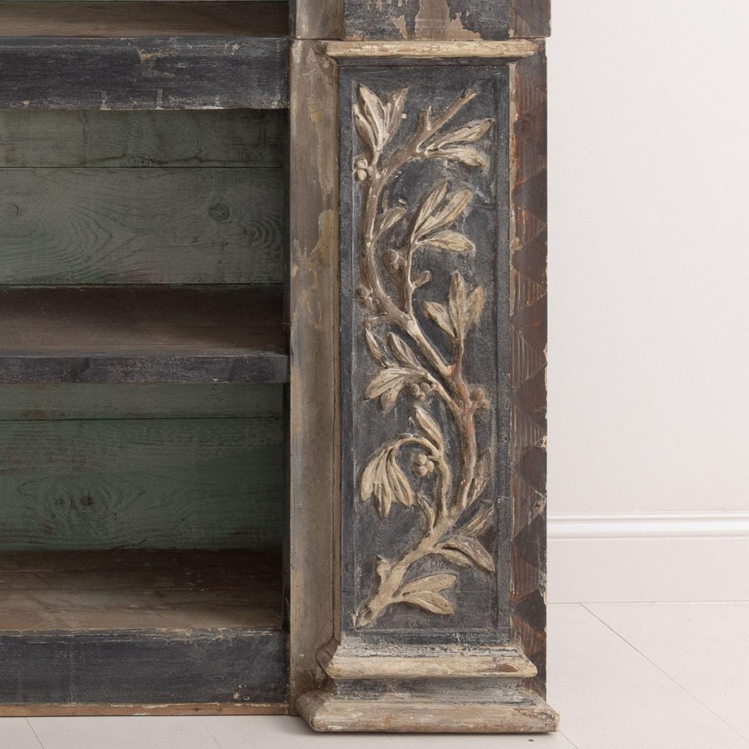 13_2100_17th_century_french_monumental_original_paint_silver_leaf_bibliotheque_bookcase_detail_10