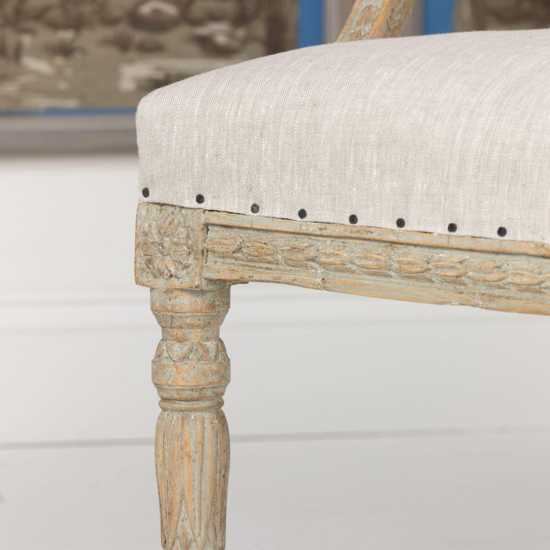 13_2164_B_19th_century_Swedish_Gustavian_upholstered_painted_barrel_back_chair-0014