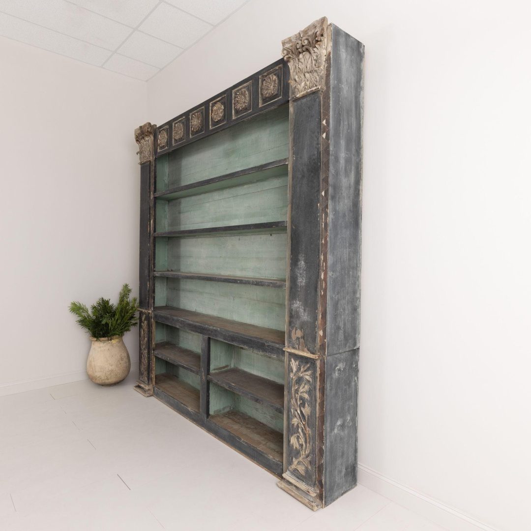 14_2100_17th_century_french_monumental_original_paint_silver_leaf_bibliotheque_bookcase_13