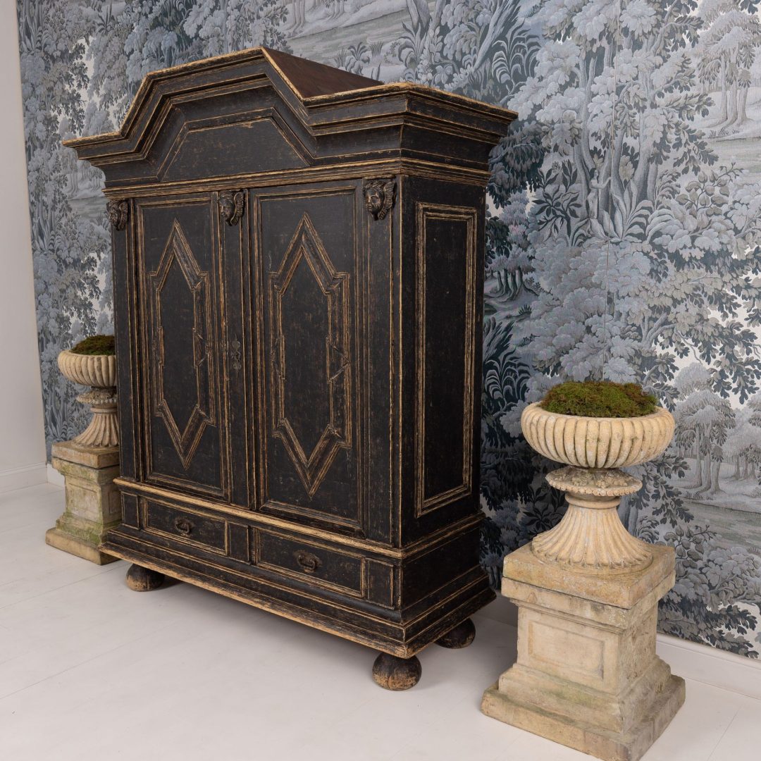 17_2289_18th_century_Swedish_Baroque_painted_linen_press_cabinet-0035
