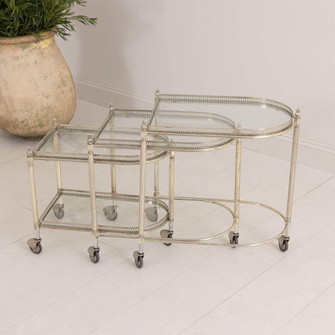 1_2028_mid_century_french_nickel_nesting_tables_Paris_serving_trolly_trays_4