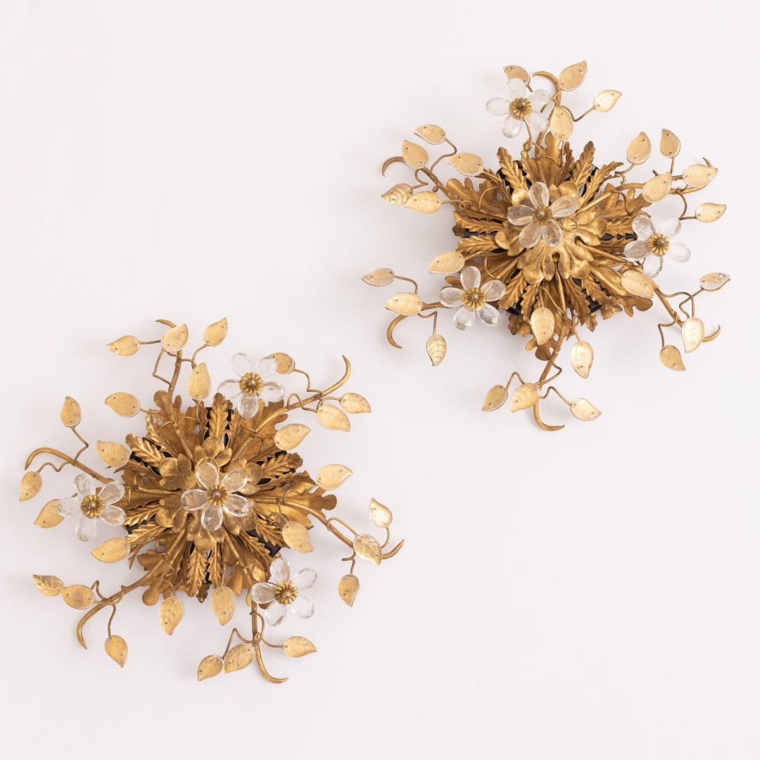 1_2029_mid_century_french_maison_bagues_style_gold_leaf_glass_ceiling_light_sconce_8