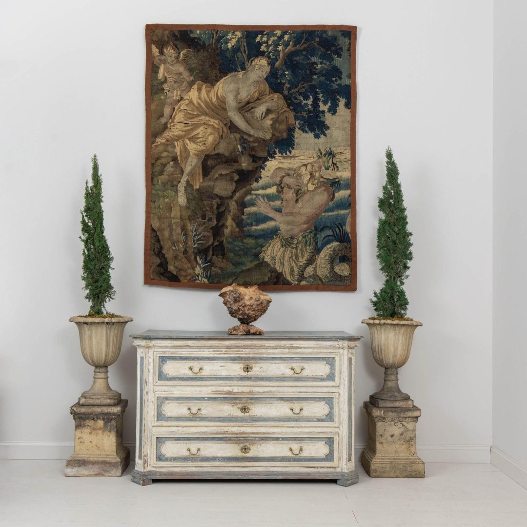 1_2137_18th_century_french_painted_commode_with_hand-painted_marbelized_top_002