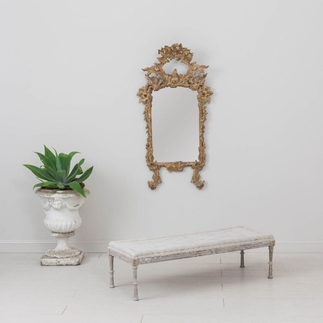 1_2154_18th_century_swedish_gustavian_period_long_bench_in_original_paint_004