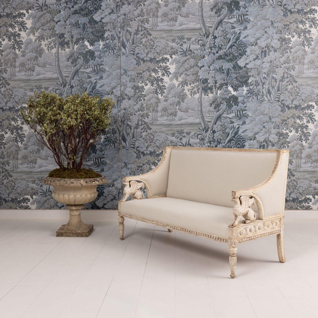 1_2283_19th_century_Swedish_Gustavian_griffin_sofa_bench_in_original_paint-0030