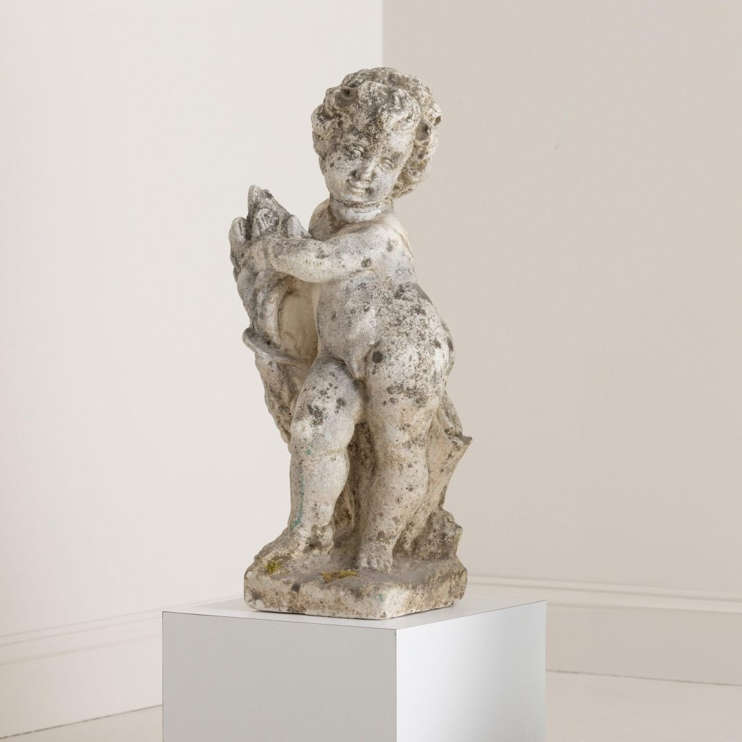 2080_antique_italian_concrete_garden_cherub_ornaments_2