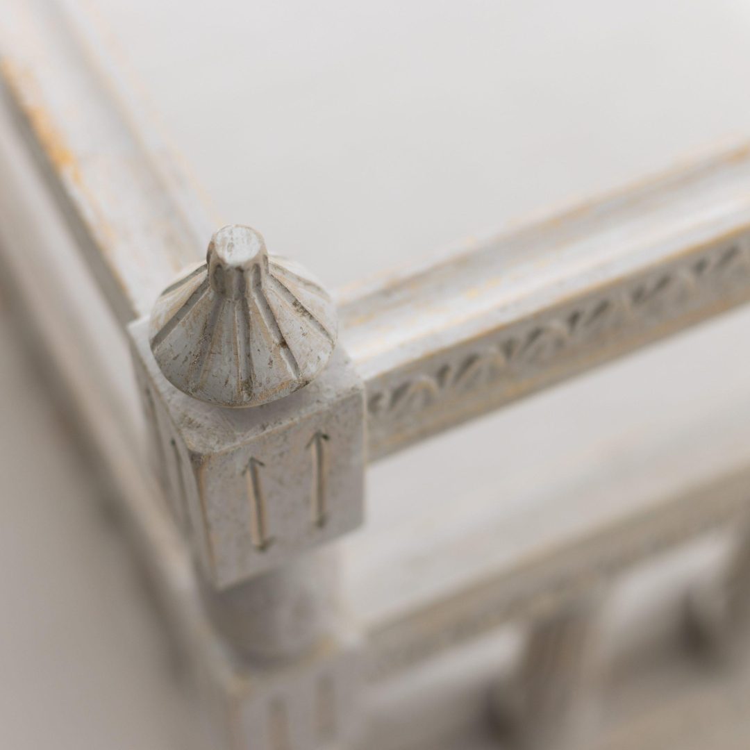 2097_19th_century_swedish_gustavian_pair_painted_benches_sofas_dalarna_22