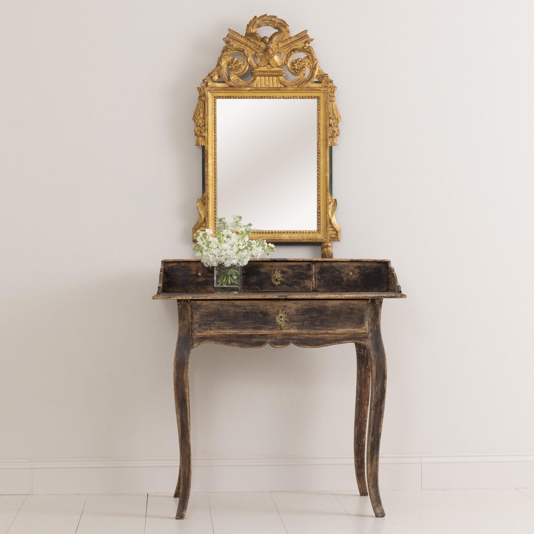 2109_18th_century_Swedish_rococo_original_paint_desk_secretary_1a