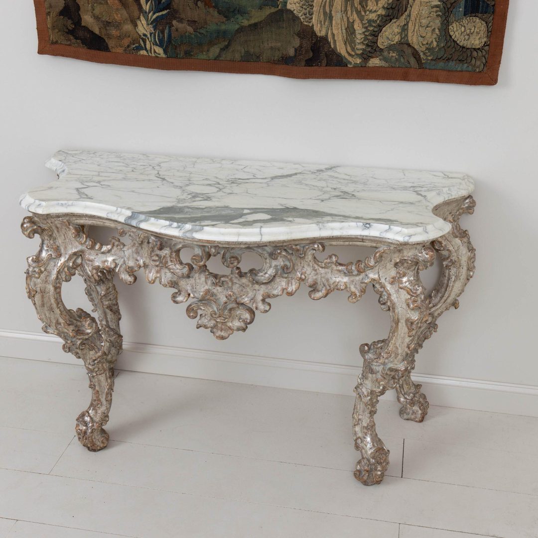 2166_18th_century_Italian_silver_leaf_console_with_arabescato_marble_top_006