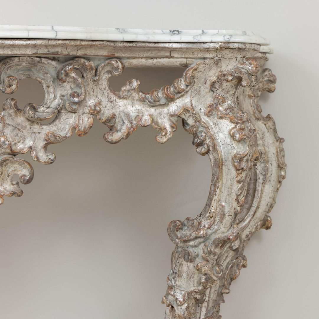 2166_18th_century_Italian_silver_leaf_console_with_arabescato_marble_top_009