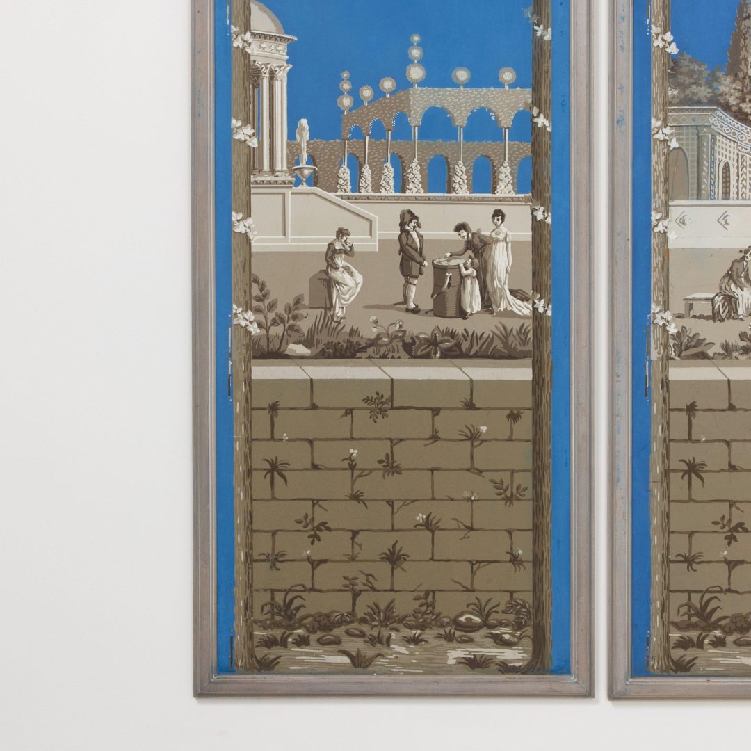 2311_Six_19th_century_French_framed_panoramic_wallpaper_panels-0004