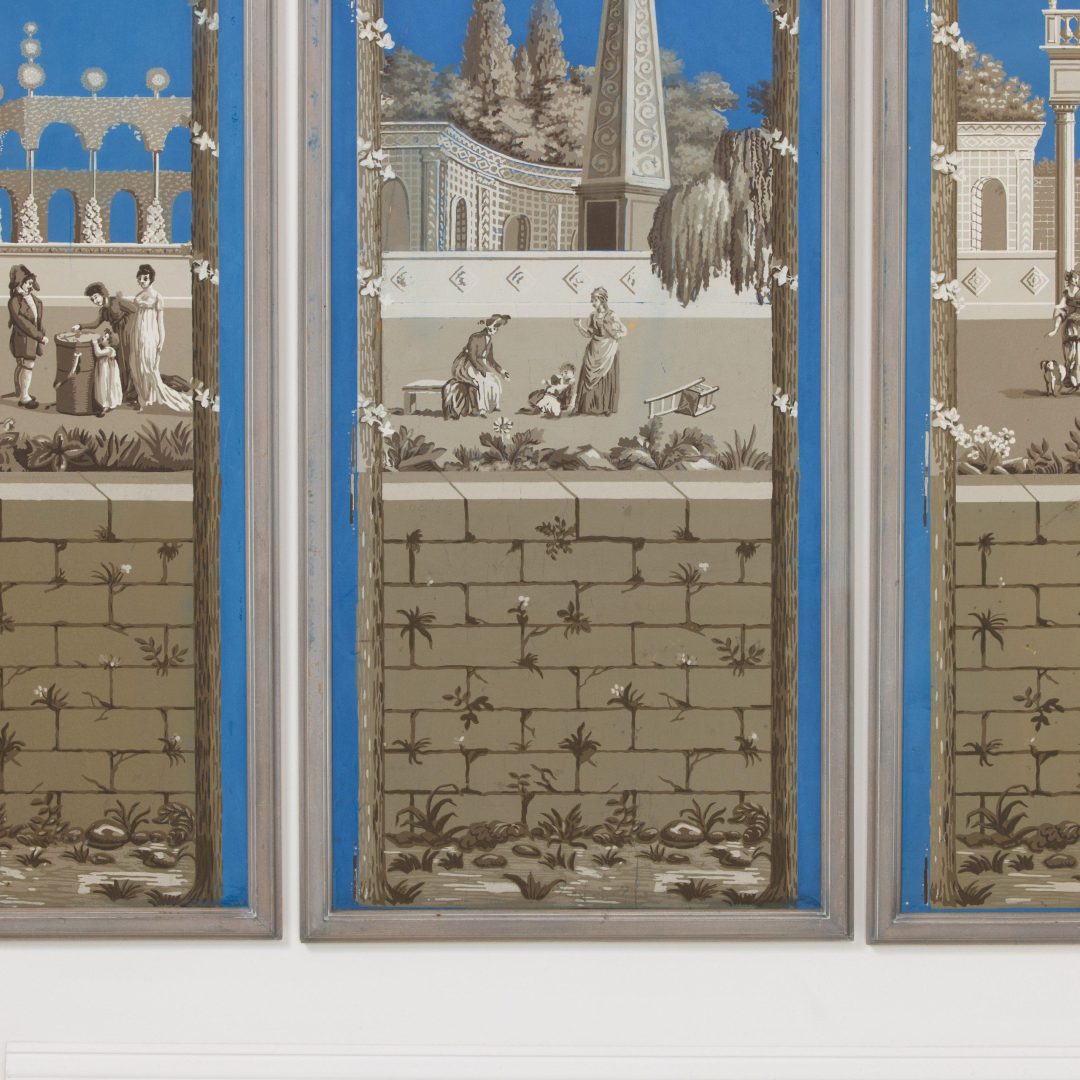 2311_Six_19th_century_French_framed_panoramic_wallpaper_panels-0007