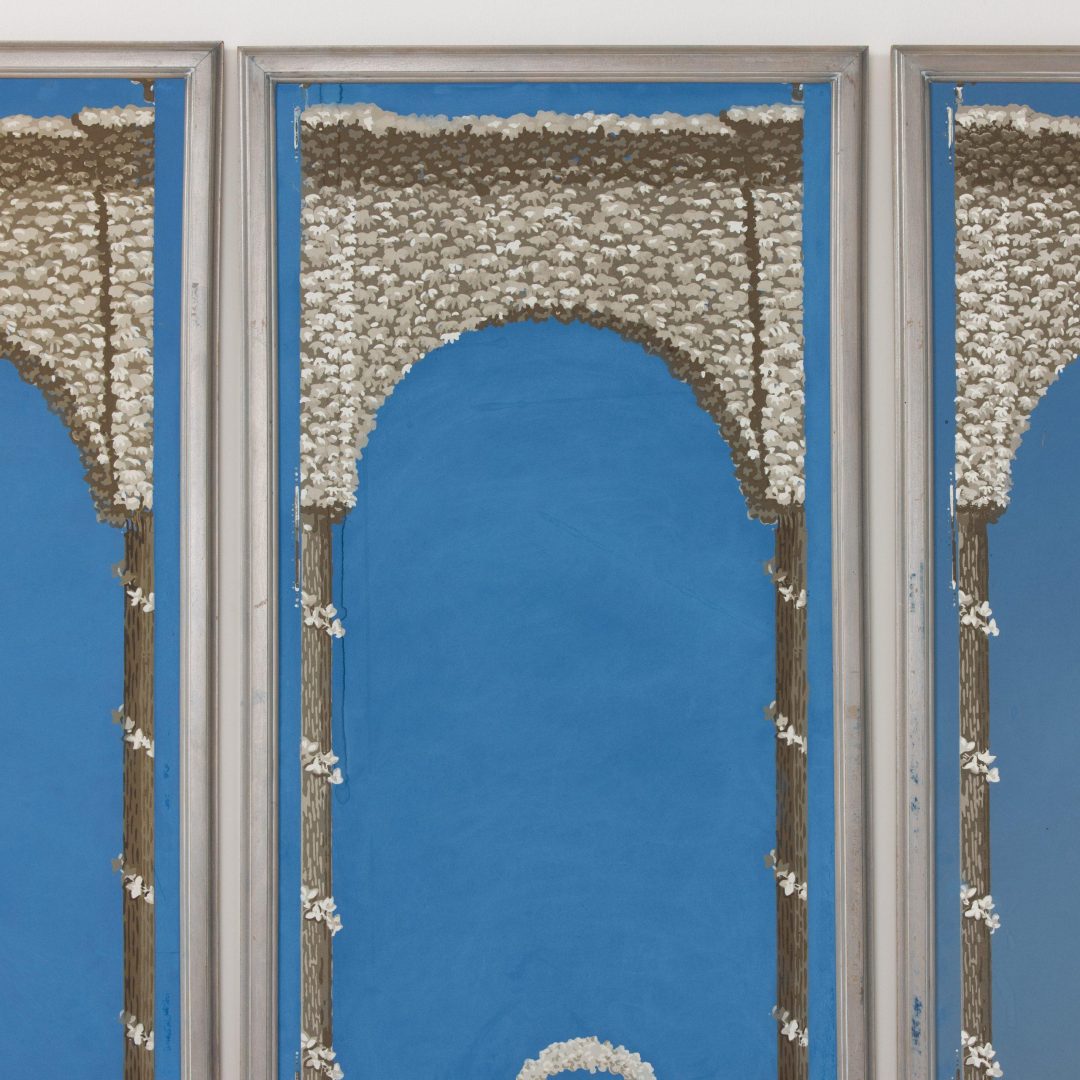 2311_Six_19th_century_French_framed_panoramic_wallpaper_panels-0011