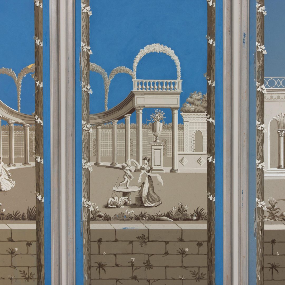 2311_Six_19th_century_French_framed_panoramic_wallpaper_panels-0012