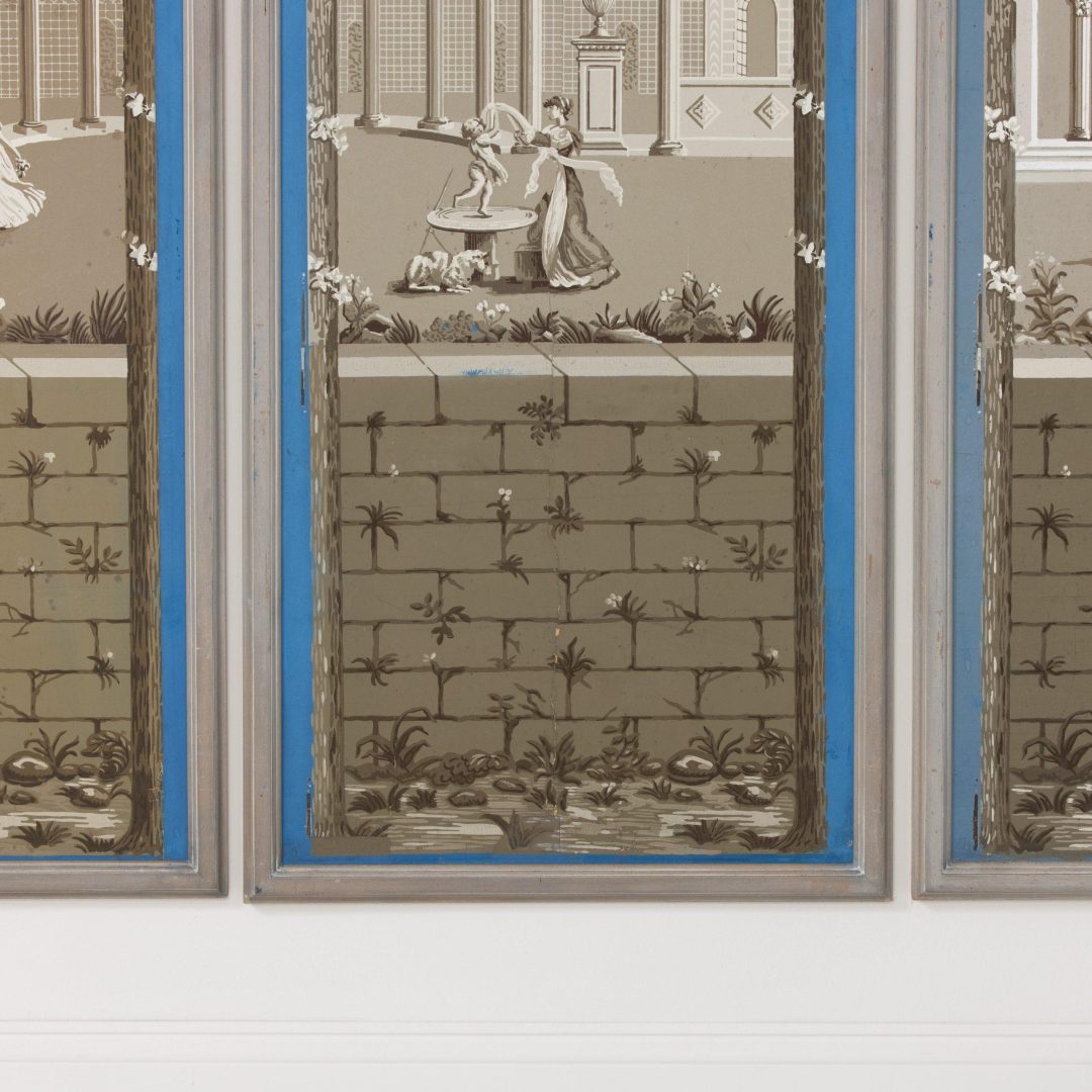2311_Six_19th_century_French_framed_panoramic_wallpaper_panels-0013