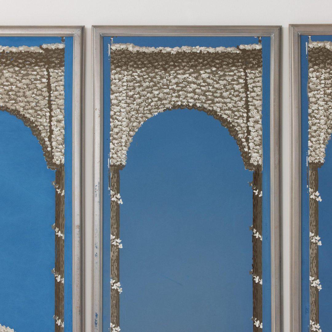 2311_Six_19th_century_French_framed_panoramic_wallpaper_panels-0014