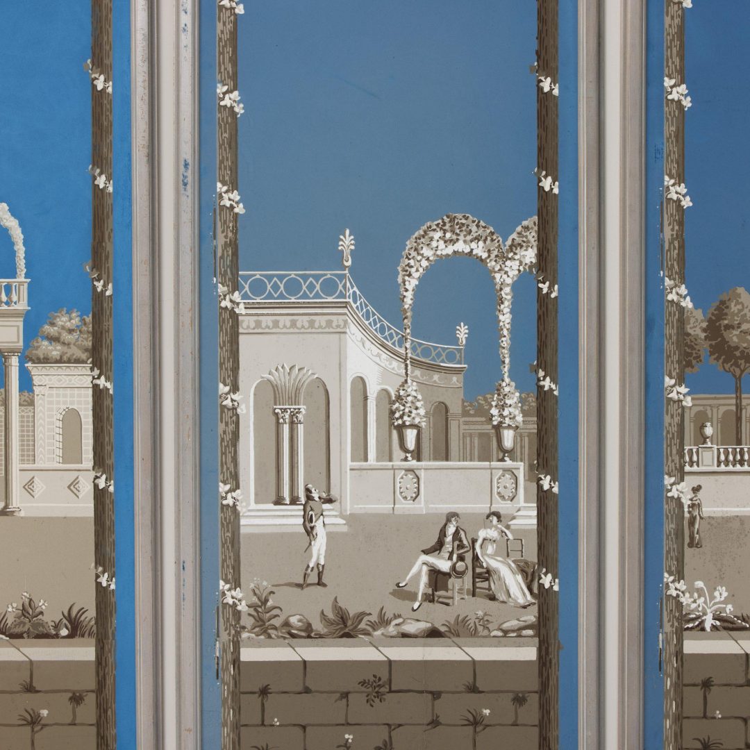 2311_Six_19th_century_French_framed_panoramic_wallpaper_panels-0015