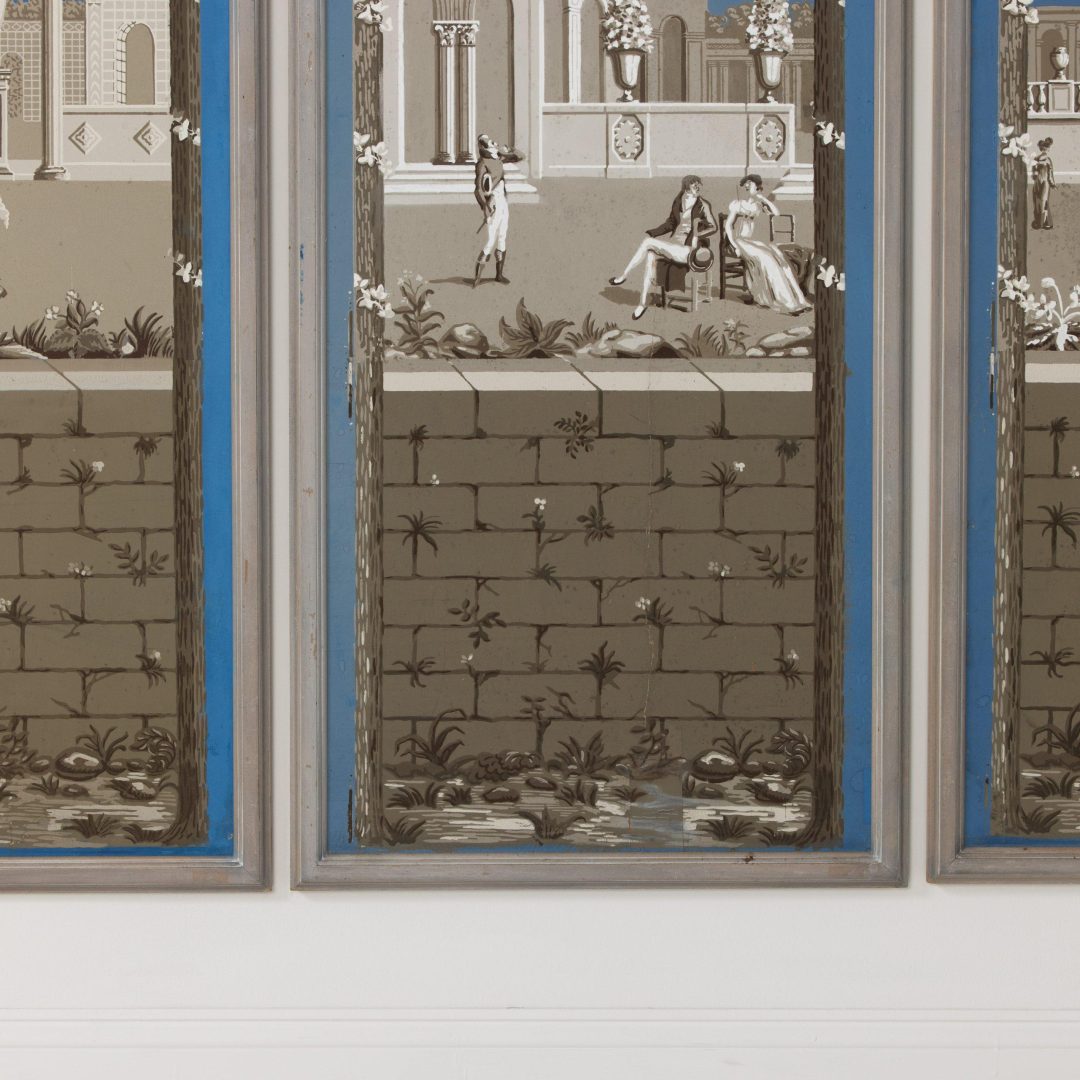 2311_Six_19th_century_French_framed_panoramic_wallpaper_panels-0016