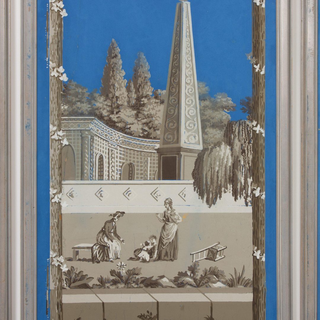 2311_Six_19th_century_French_framed_panoramic_wallpaper_panels-0024
