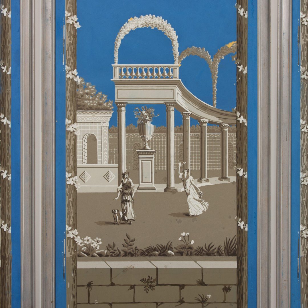 2311_Six_19th_century_French_framed_panoramic_wallpaper_panels-0025