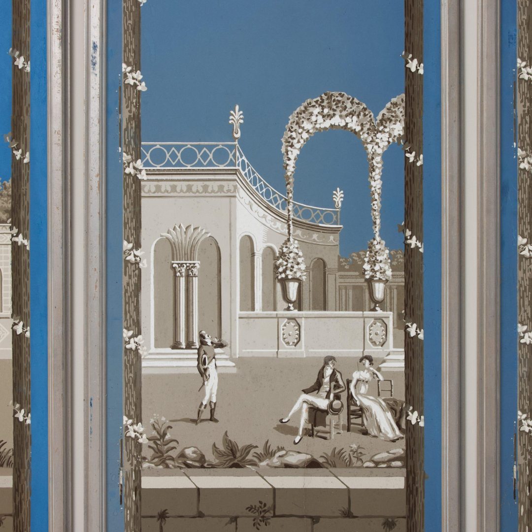 2311_Six_19th_century_French_framed_panoramic_wallpaper_panels-0027