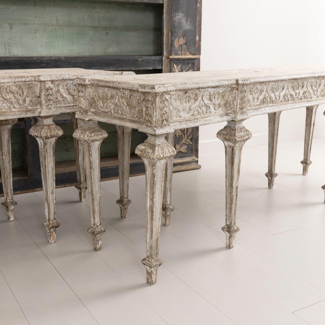 3_2060_italian_neoclassical_style_long_painted_carved_console_tables_12