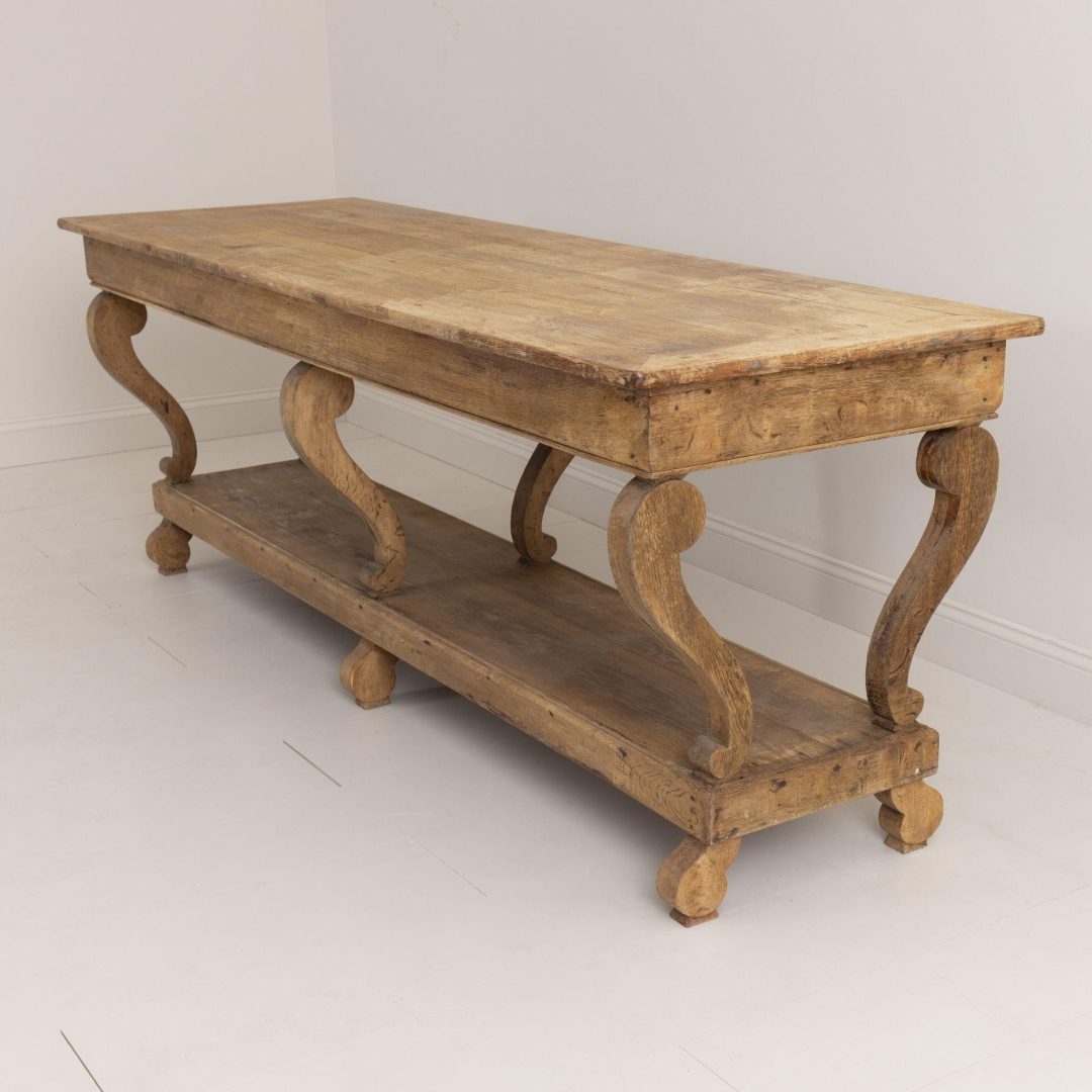 3_2094_19th_century_french_natural_oak_drapers_table_4
