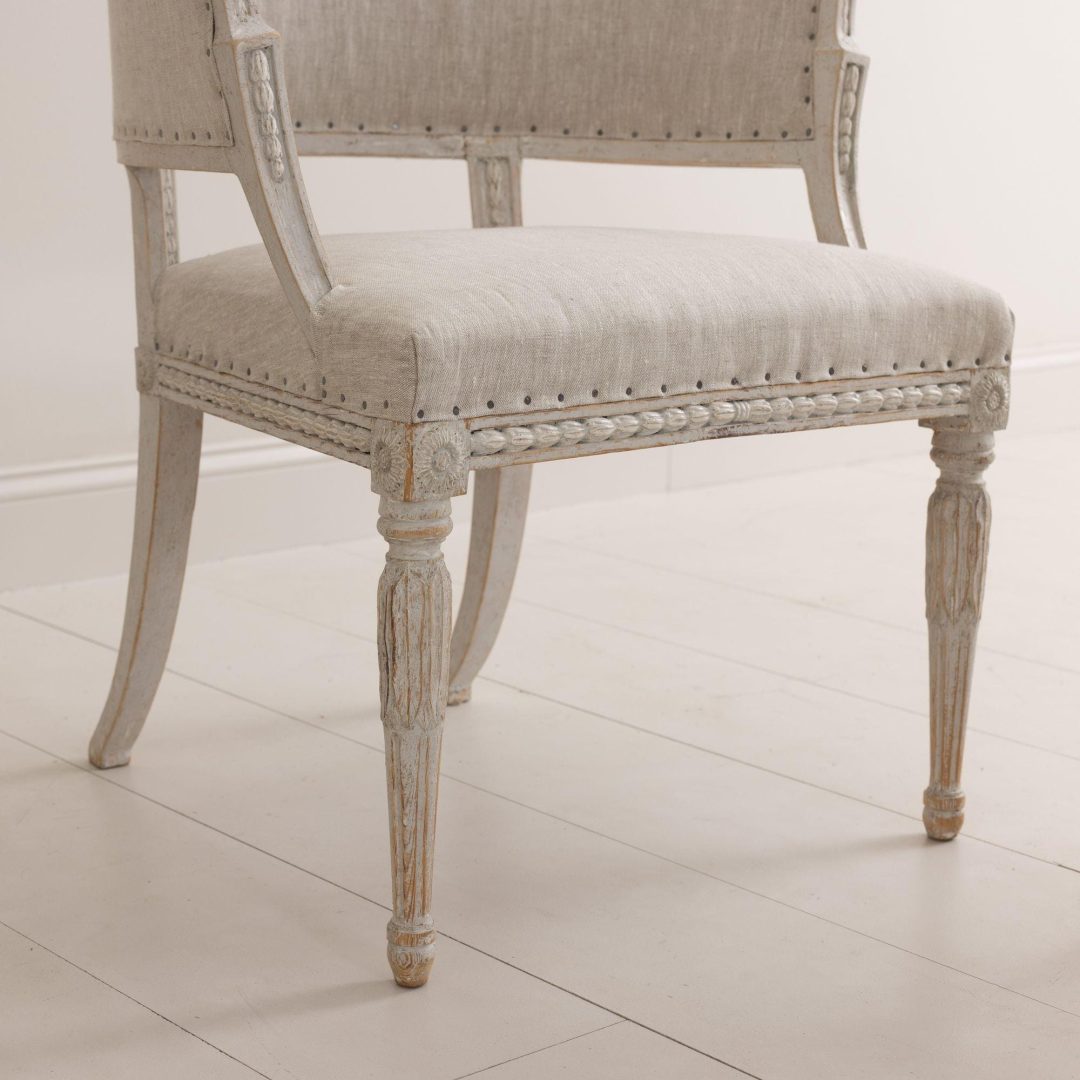 3_2130_Swedish_gustavian_pair_painted_carved_barrelback_armchairs_20