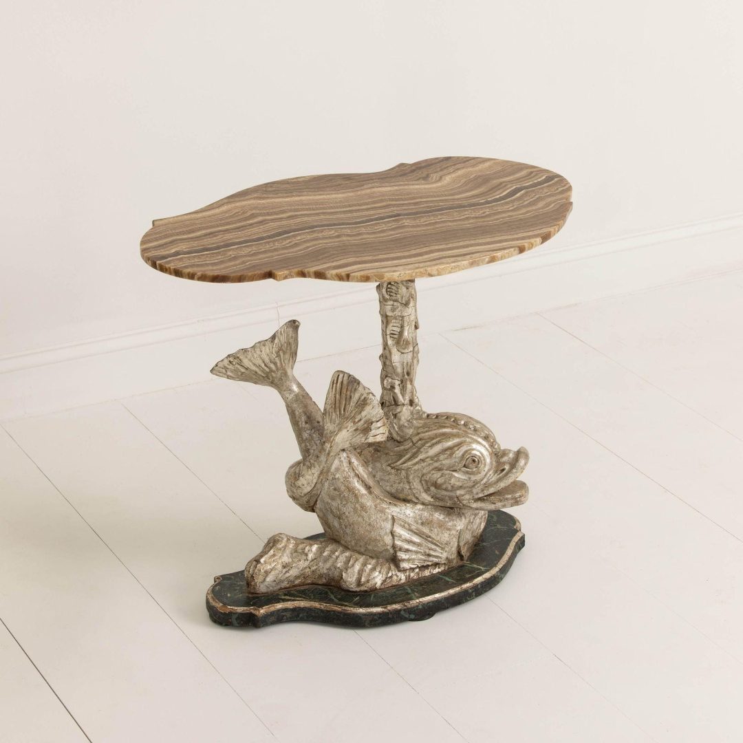 3_2263_19th_century_Italian_dolphin_table_in_original_silver_leaf_005