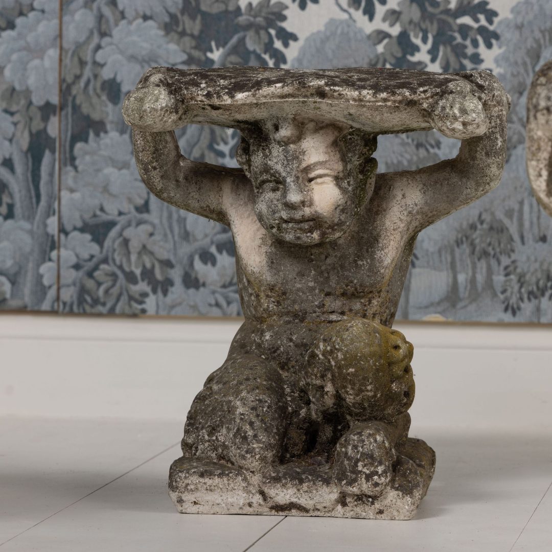 3_400_Set_of_four_early_20th_century_italian_concrete_fauns_of_the_forest_005
