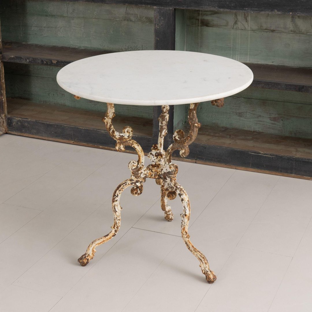 4_2076_19th_century_french_iron_carrara_marble_pedestal_garden_table_4