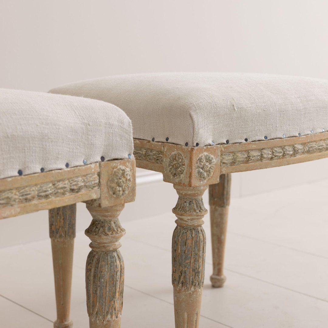 4_2086_18th_century_swedish_gustavian_period_pair_original_paint_stools_footstools_13