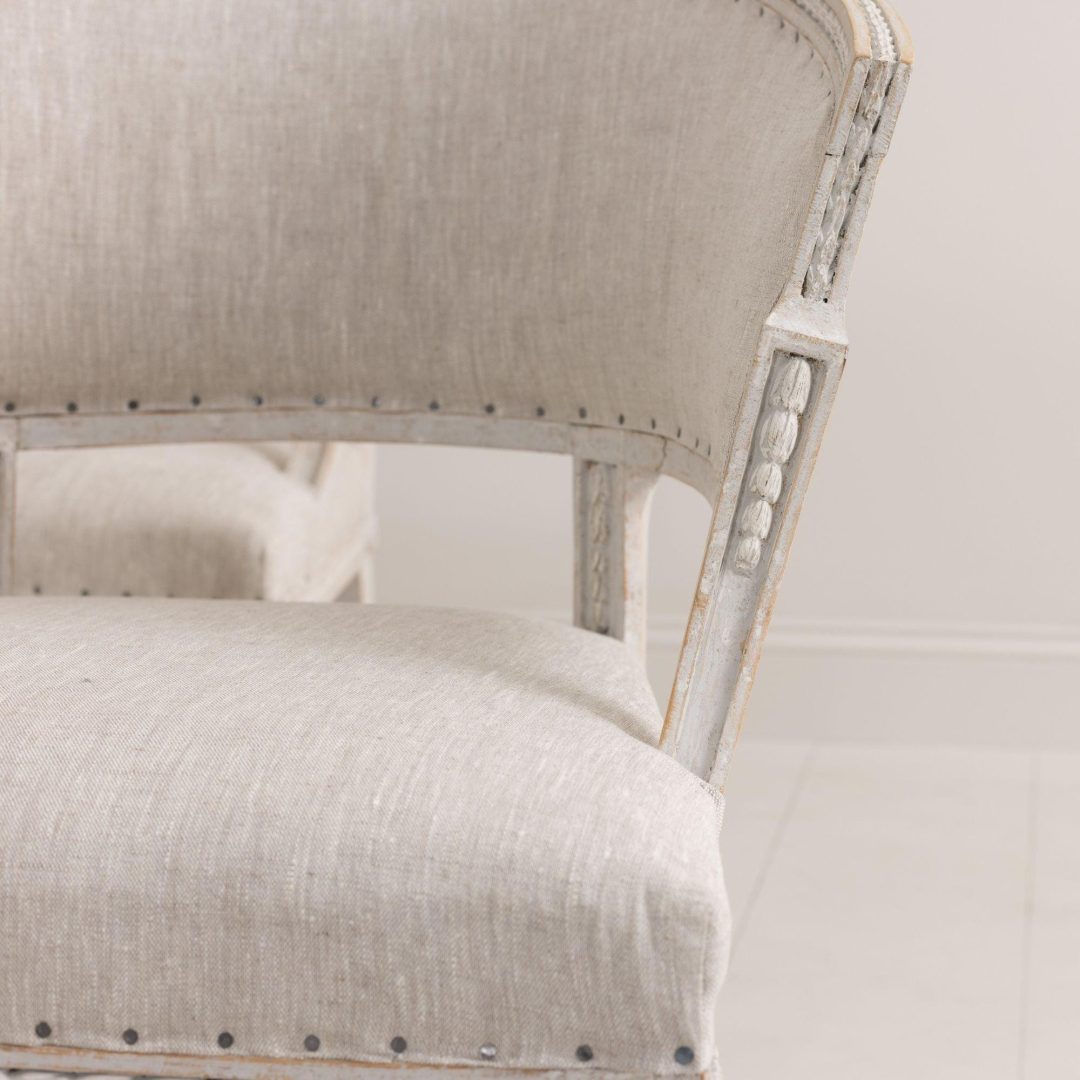 4_2130_Swedish_gustavian_pair_painted_carved_barrelback_armchairs_22