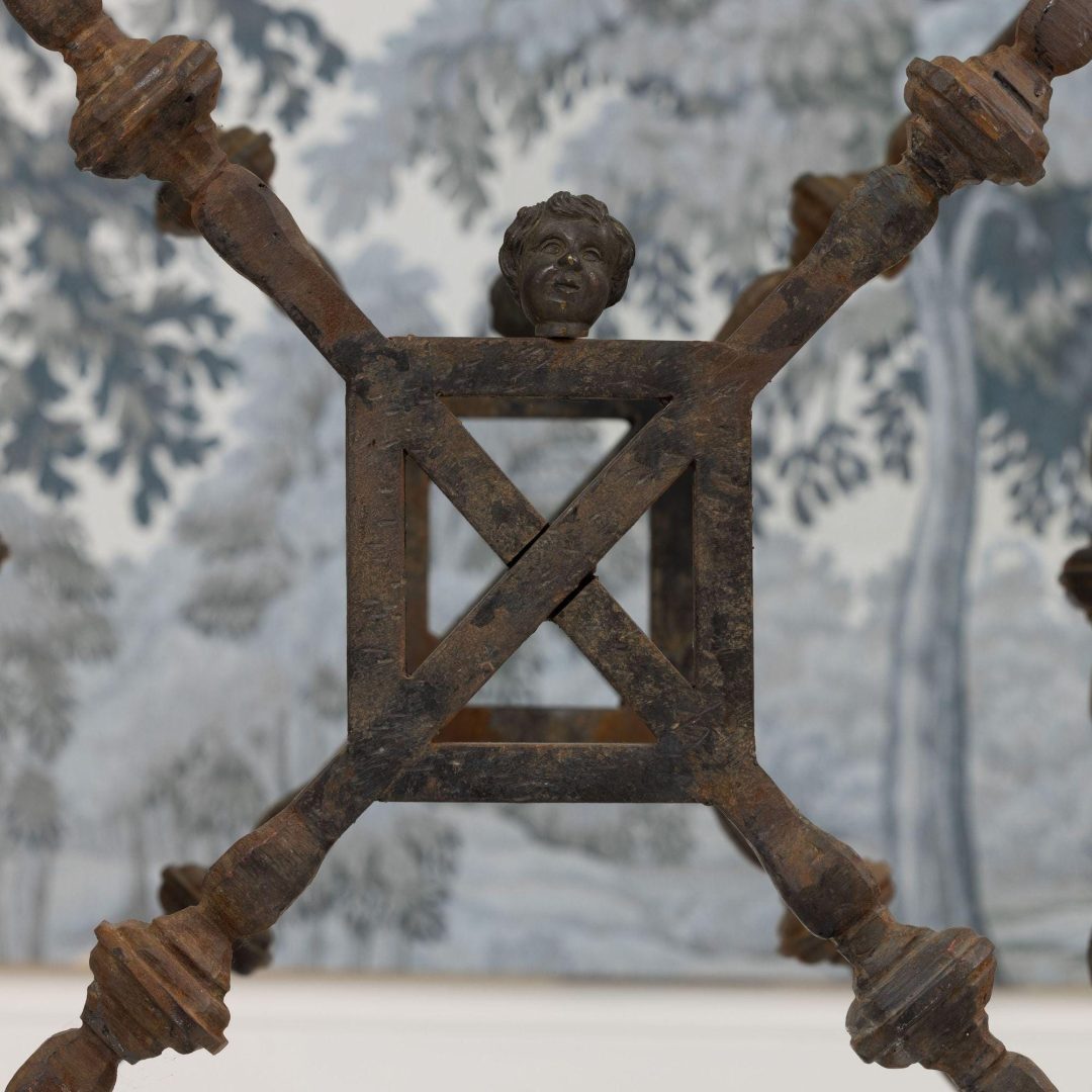 4_2332_Midcentury_Sicilian_cast_iron_table_with_gilt_bronze_detail_and_glass_top-0007