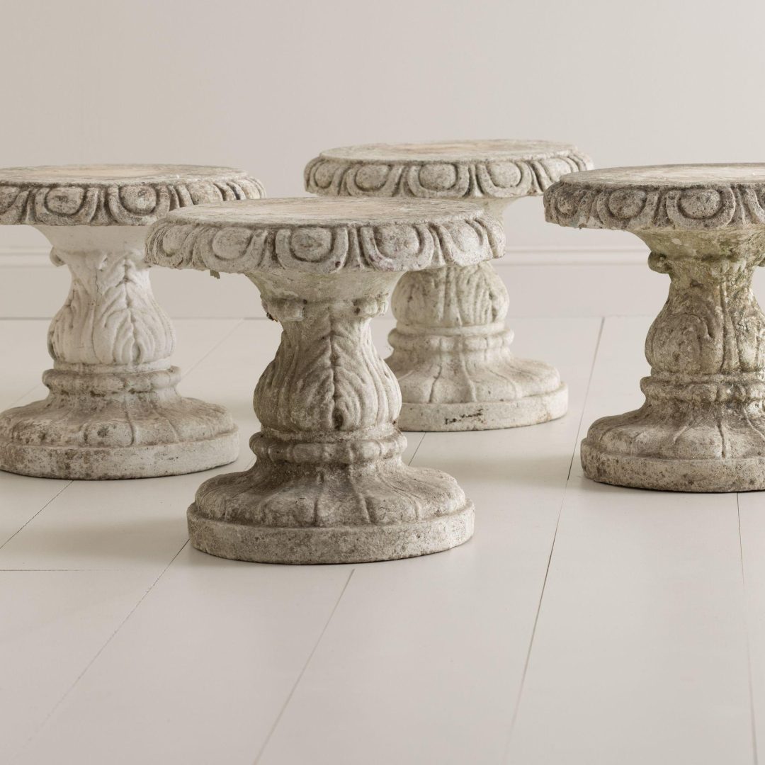 6_2039_set_four_antique_concrete_Italian_garden_stools_1