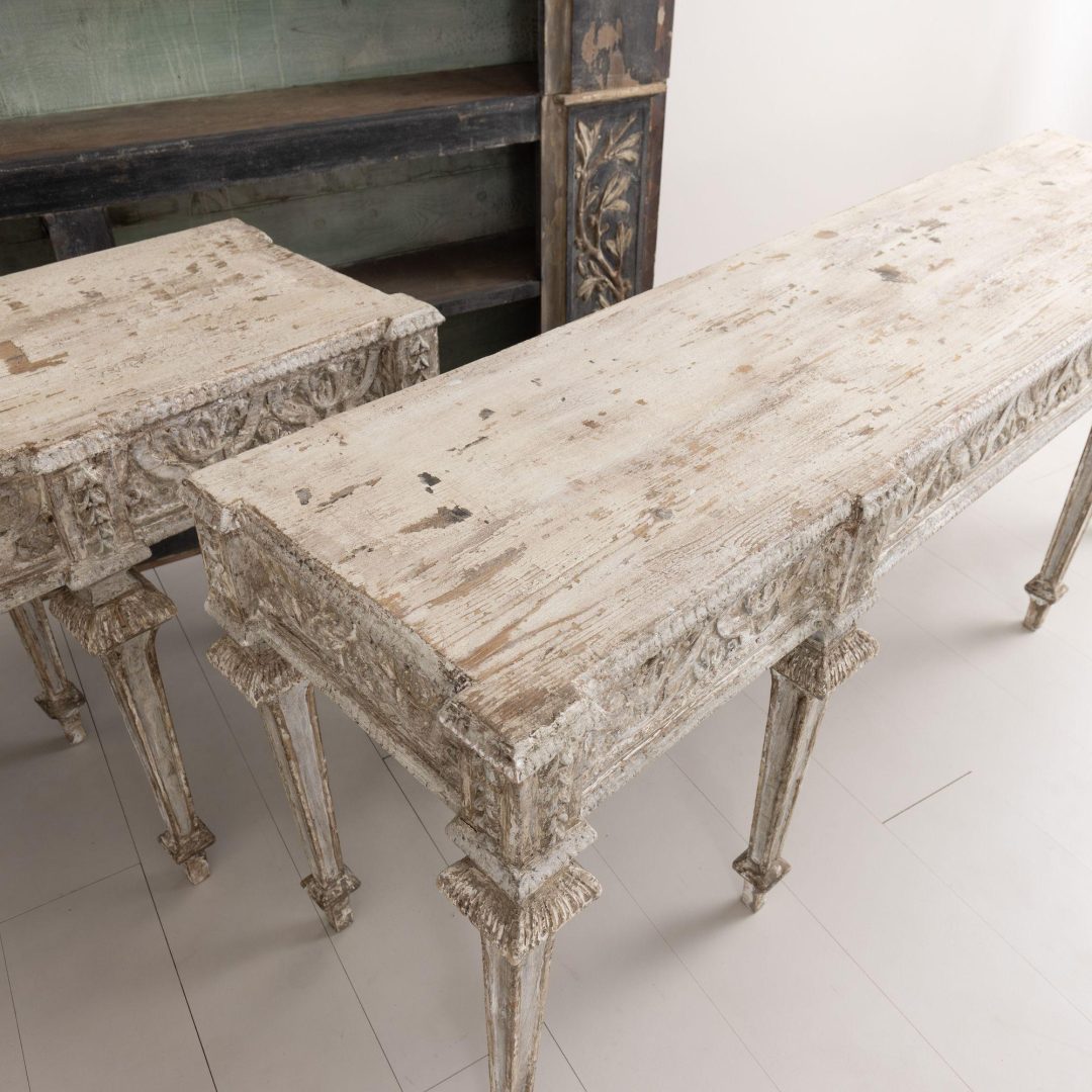 6_2060_italian_neoclassical_style_long_painted_carved_console_tables_7