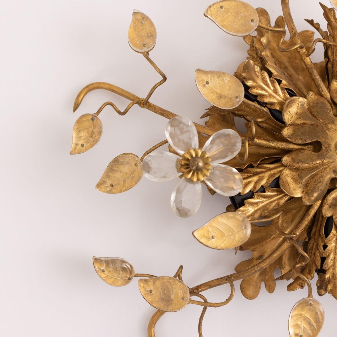 7_2029_mid_century_french_maison_bagues_style_gold_leaf_glass_ceiling_light_sconce_12