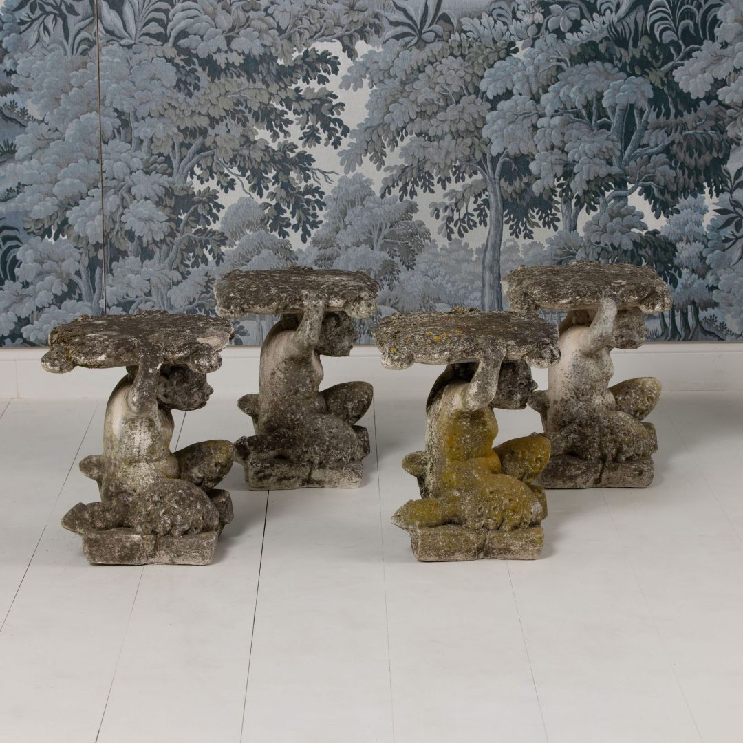 7_400_Set_of_four_early_20th_century_italian_concrete_fauns_of_the_forest_026