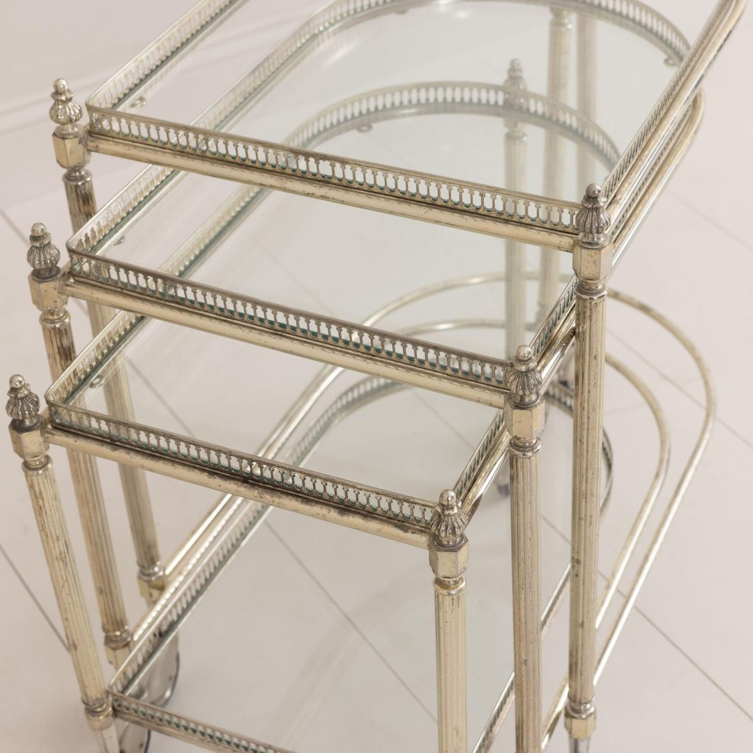 8_2028_mid_century_french_nickel_nesting_tables_Paris_serving_trolly_trays_11