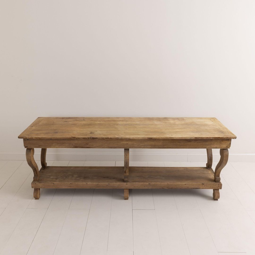8_2094_19th_century_french_natural_oak_drapers_table_6