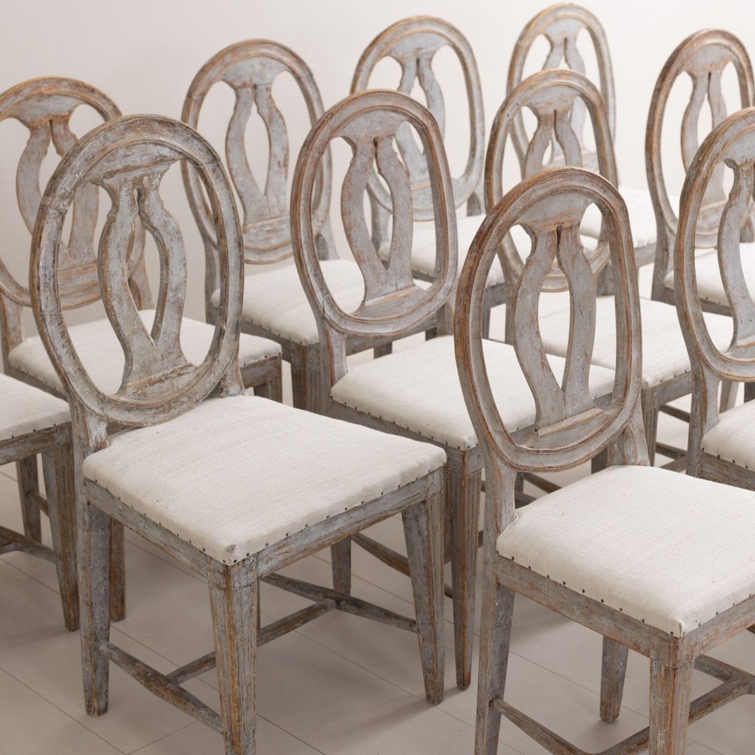 9_2125_19th_century_swedish_gustavian_set_twelve_original_paint_dining_chairs_15